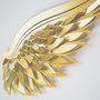 Wallity Angel Wings Metal Wall Art Set - APT705 Dorado
